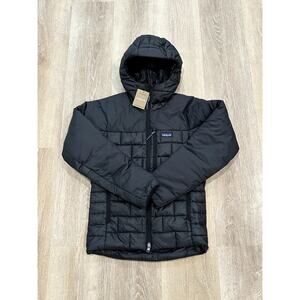 Patagonia Hi-Loft Nano Puff Hoodie, Men's Small, Black, NWT